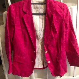 Linen Pink Blazer